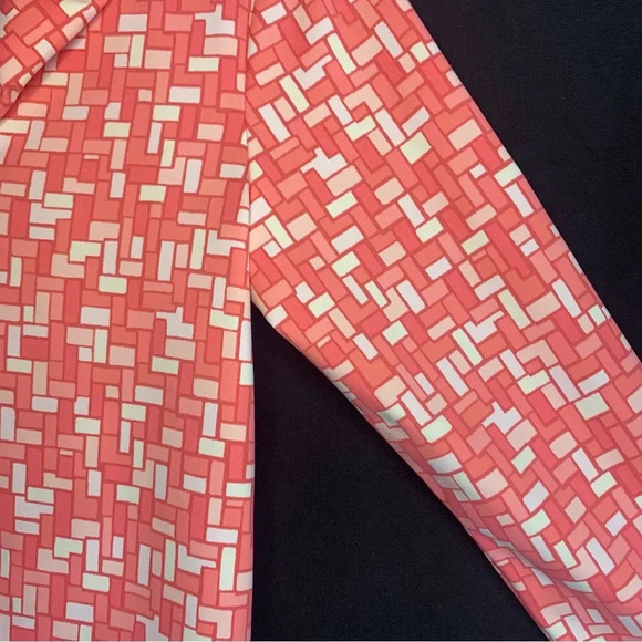 NWT J. McLaughlin Durham Catalina Cloth Top in Pink Geometric Print, size XS - Picture 5 of 10